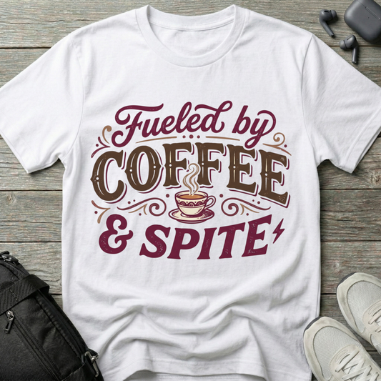 Fueled by Coffee & Spite T-Shirt