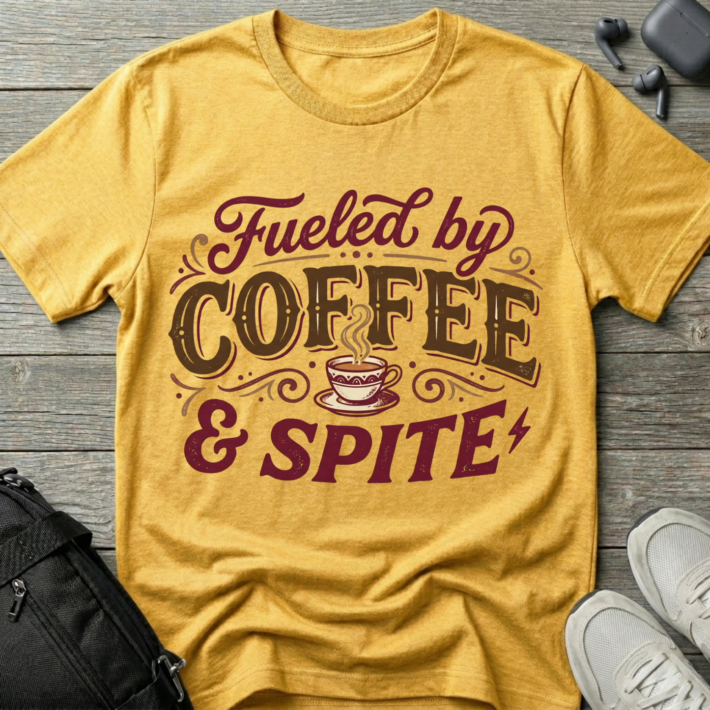 Fueled by Coffee & Spite T-Shirt