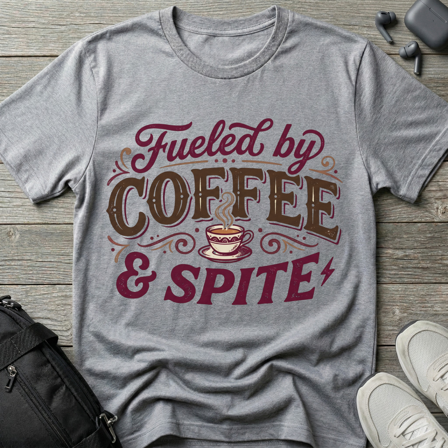 Fueled by Coffee & Spite T-Shirt