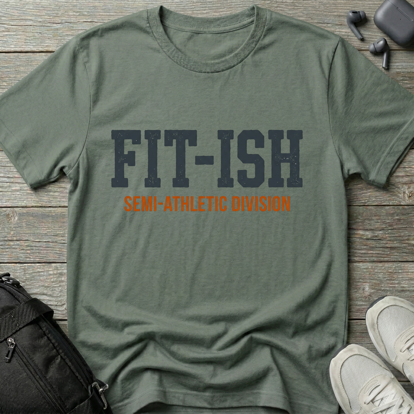 Fit-Ish T-Shirt — Semi-Athletic Division Tee
