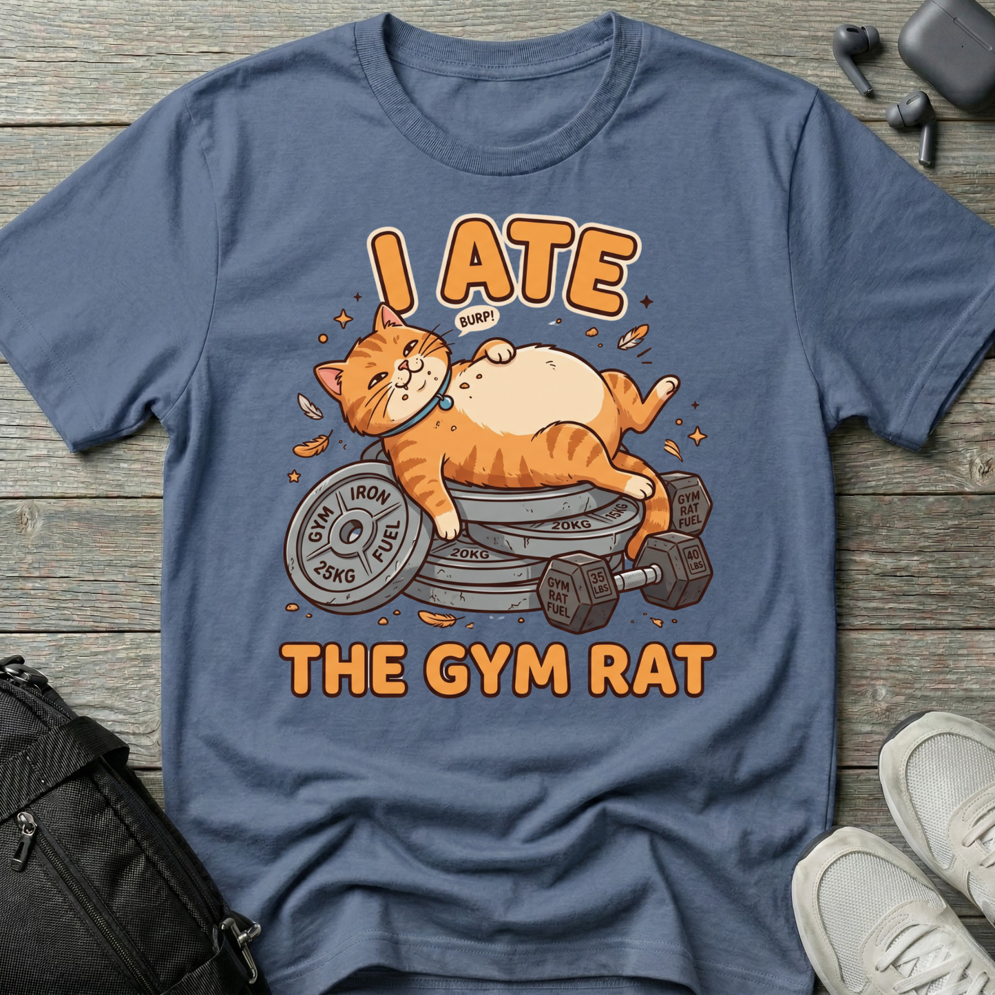 "I Ate The Gym Rat"  T-Shirt