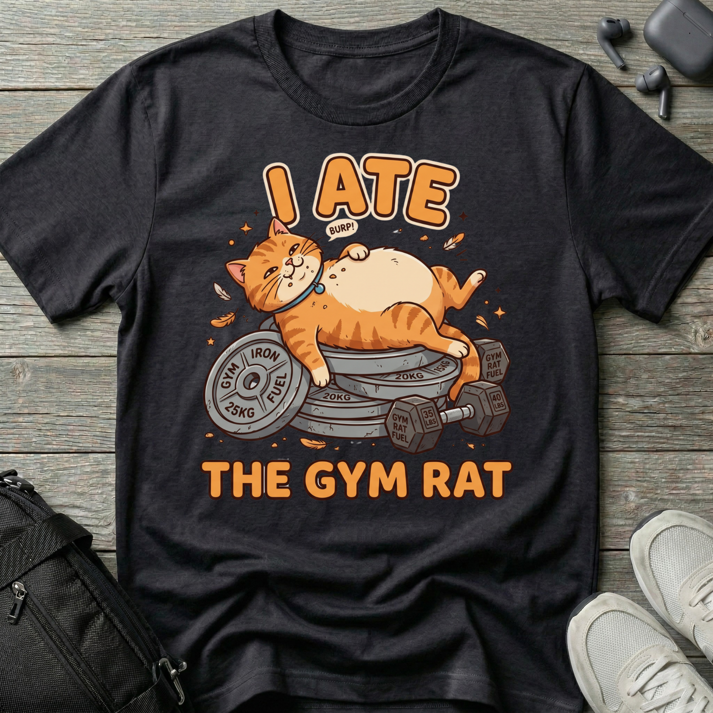 "I Ate The Gym Rat"  T-Shirt