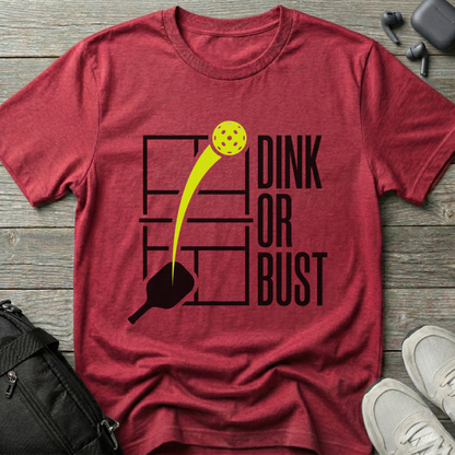 Pickleball 'Dink or Bust' T-Shirt