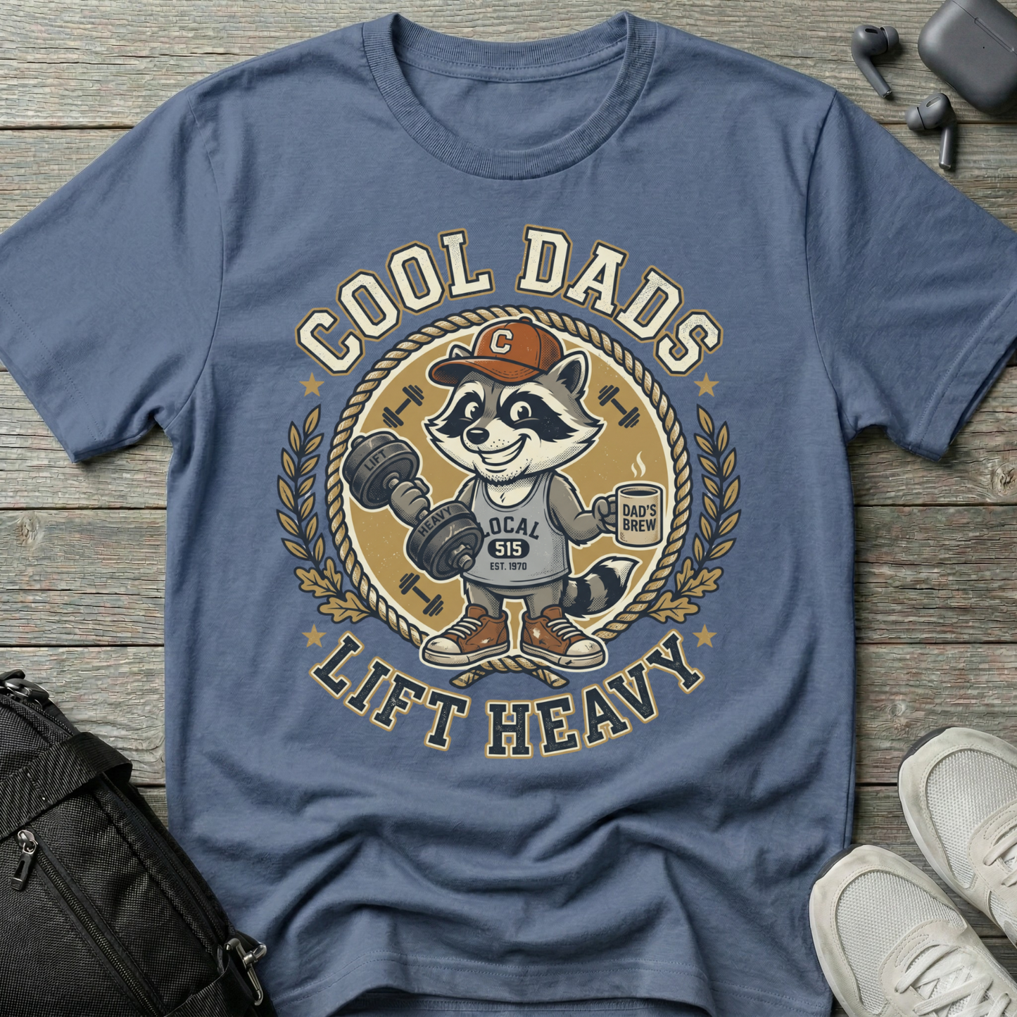 Cool Dads 'Lift Heavy' T-Shirt