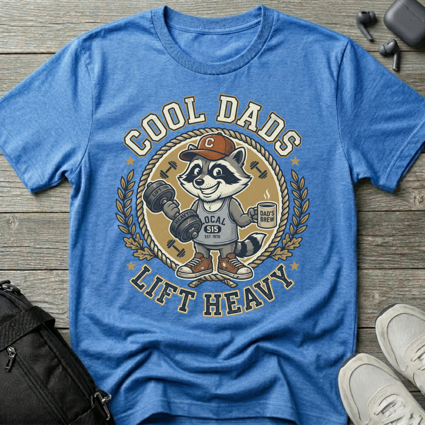 Cool Dads 'Lift Heavy' T-Shirt