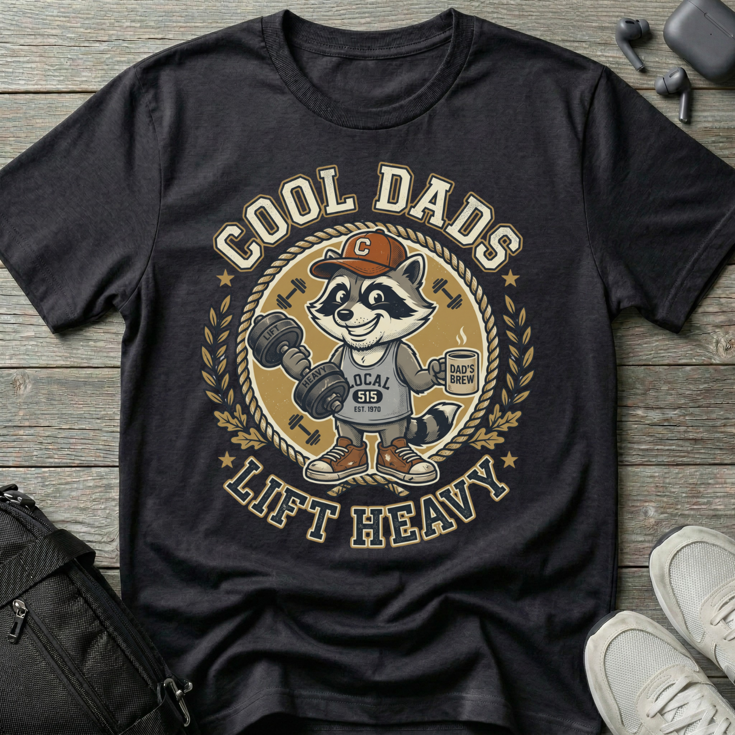 Cool Dads 'Lift Heavy' T-Shirt