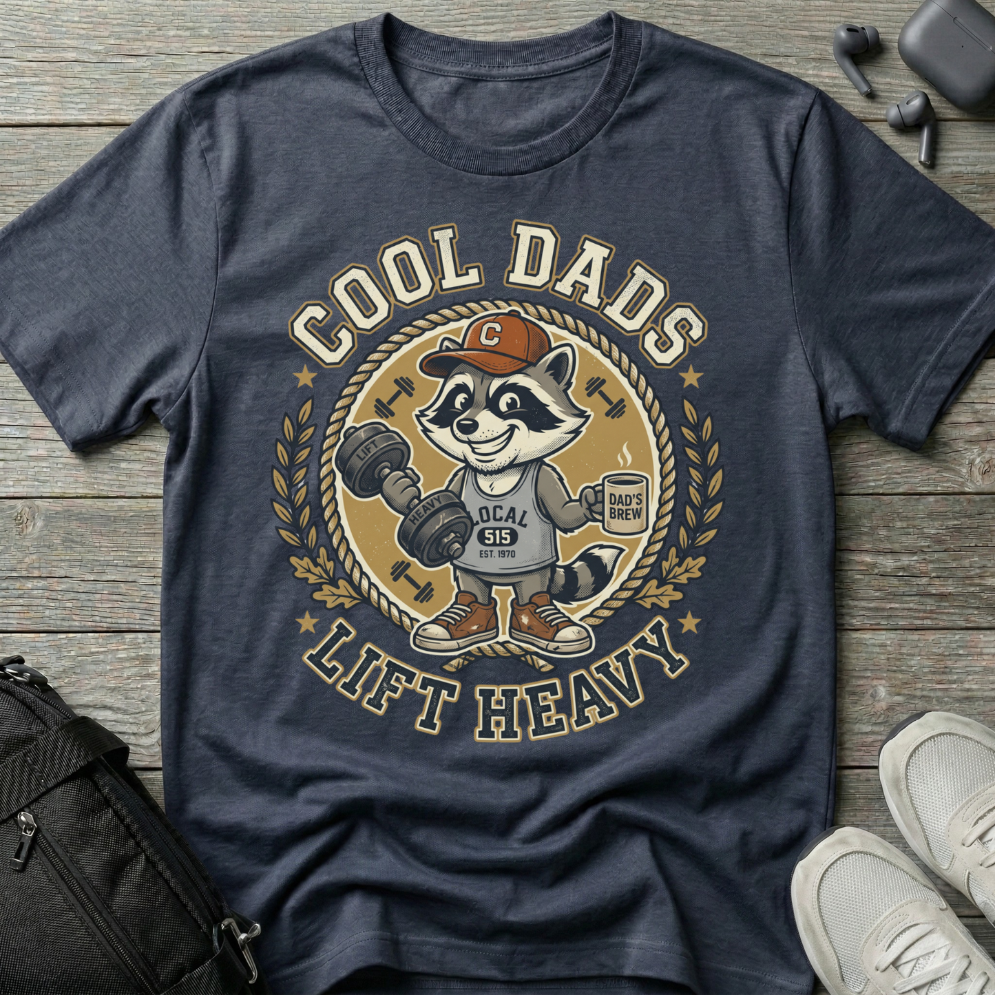 Cool Dads 'Lift Heavy' T-Shirt