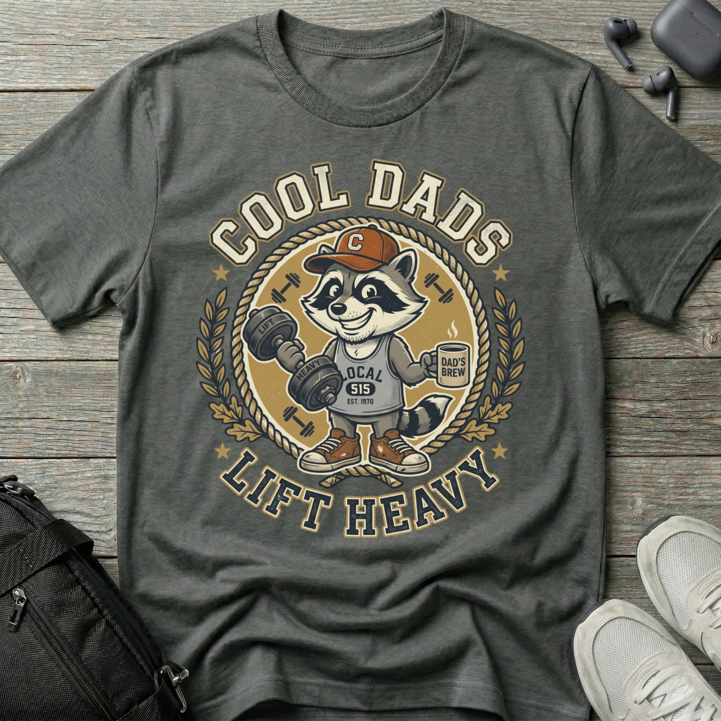 Cool Dads 'Lift Heavy' T-Shirt