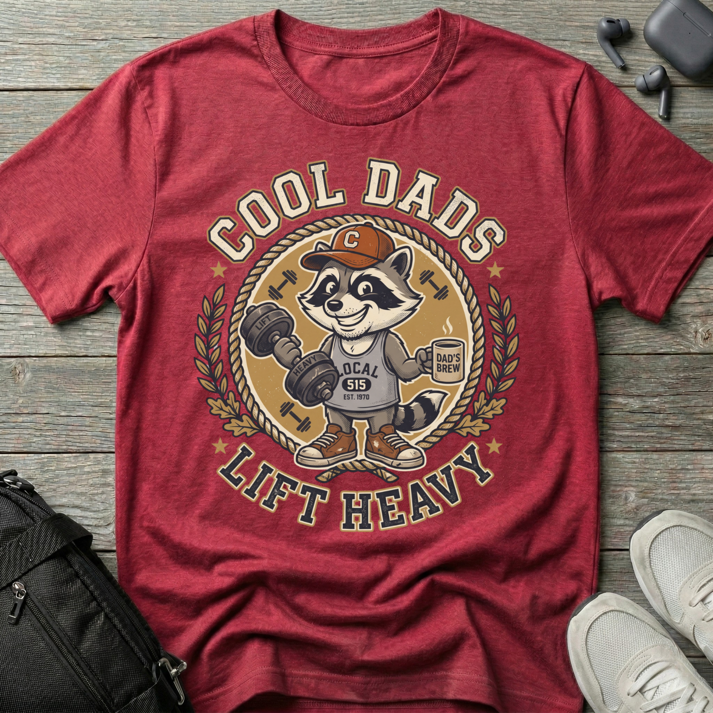 Cool Dads 'Lift Heavy' T-Shirt