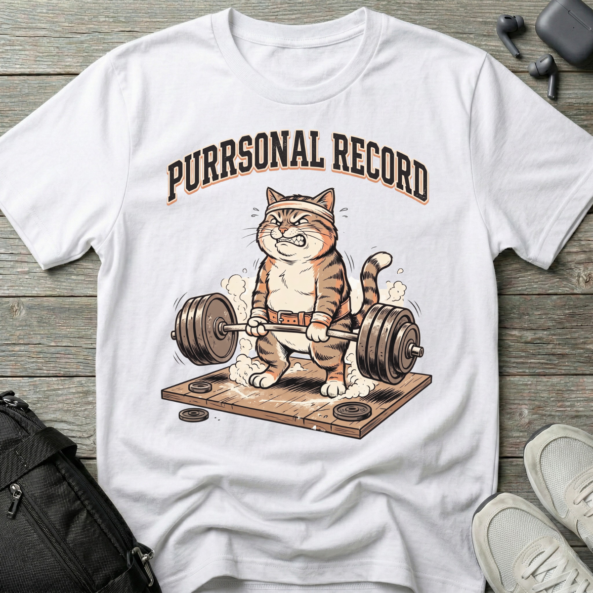 Purrsonal Record T-Shirt
