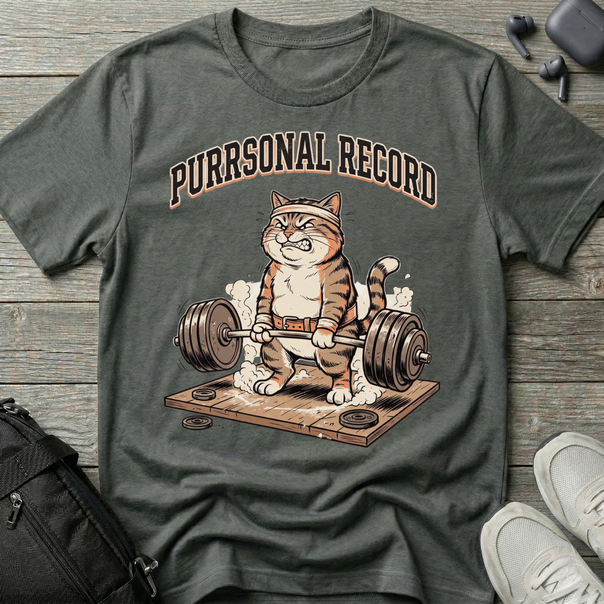 Purrsonal Record T-Shirt