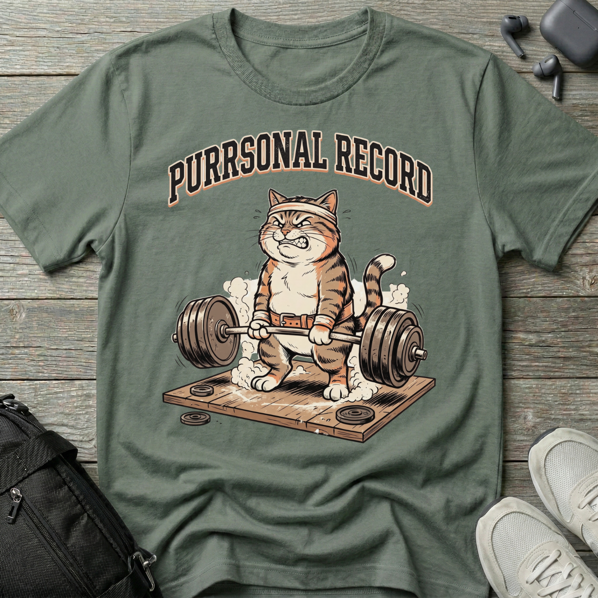 Purrsonal Record T-Shirt