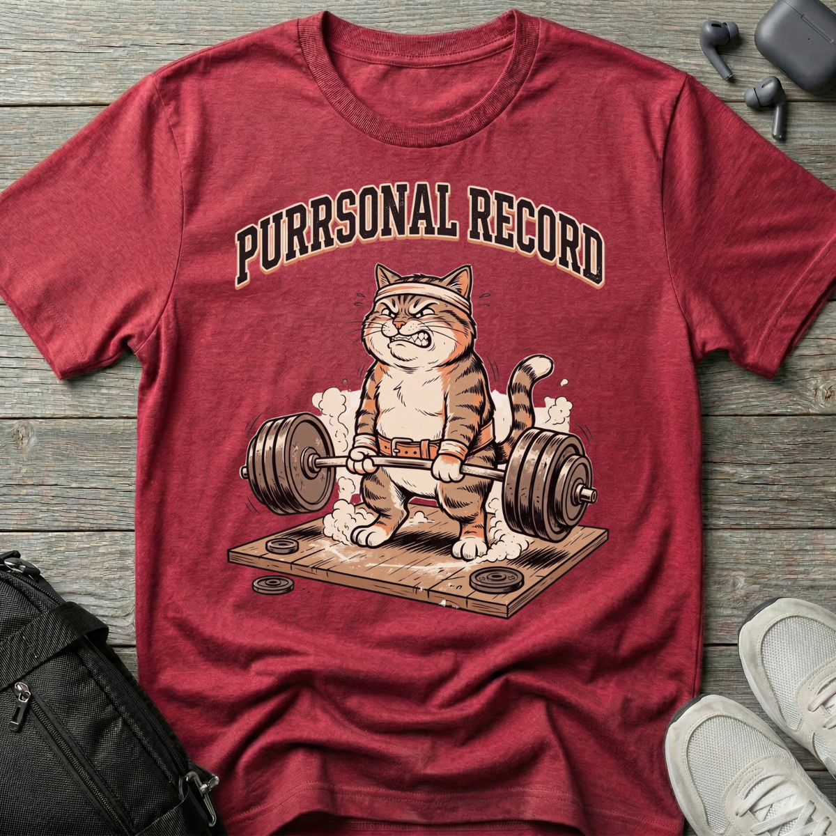 Purrsonal Record T-Shirt