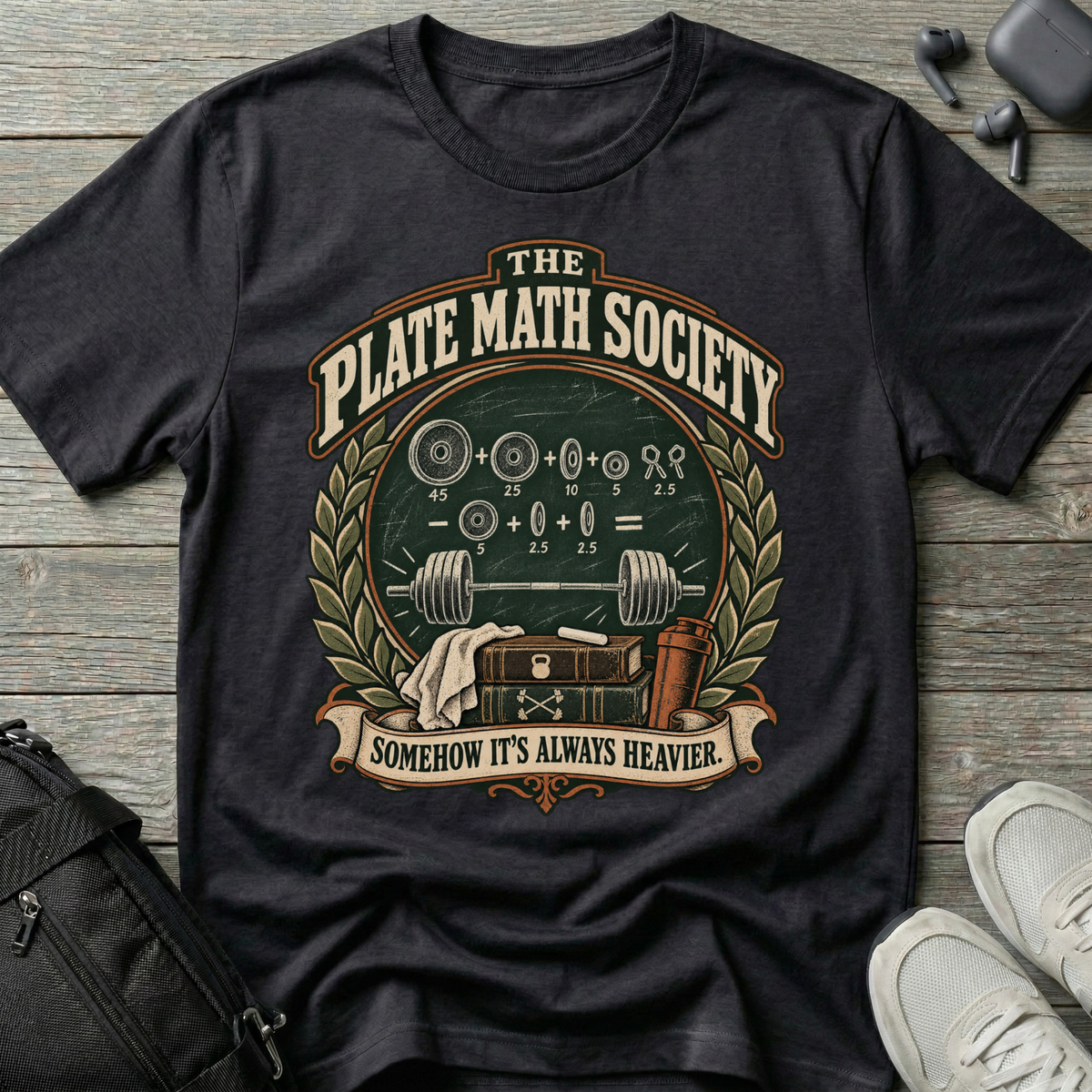 The Plate Math Society T-Shirt