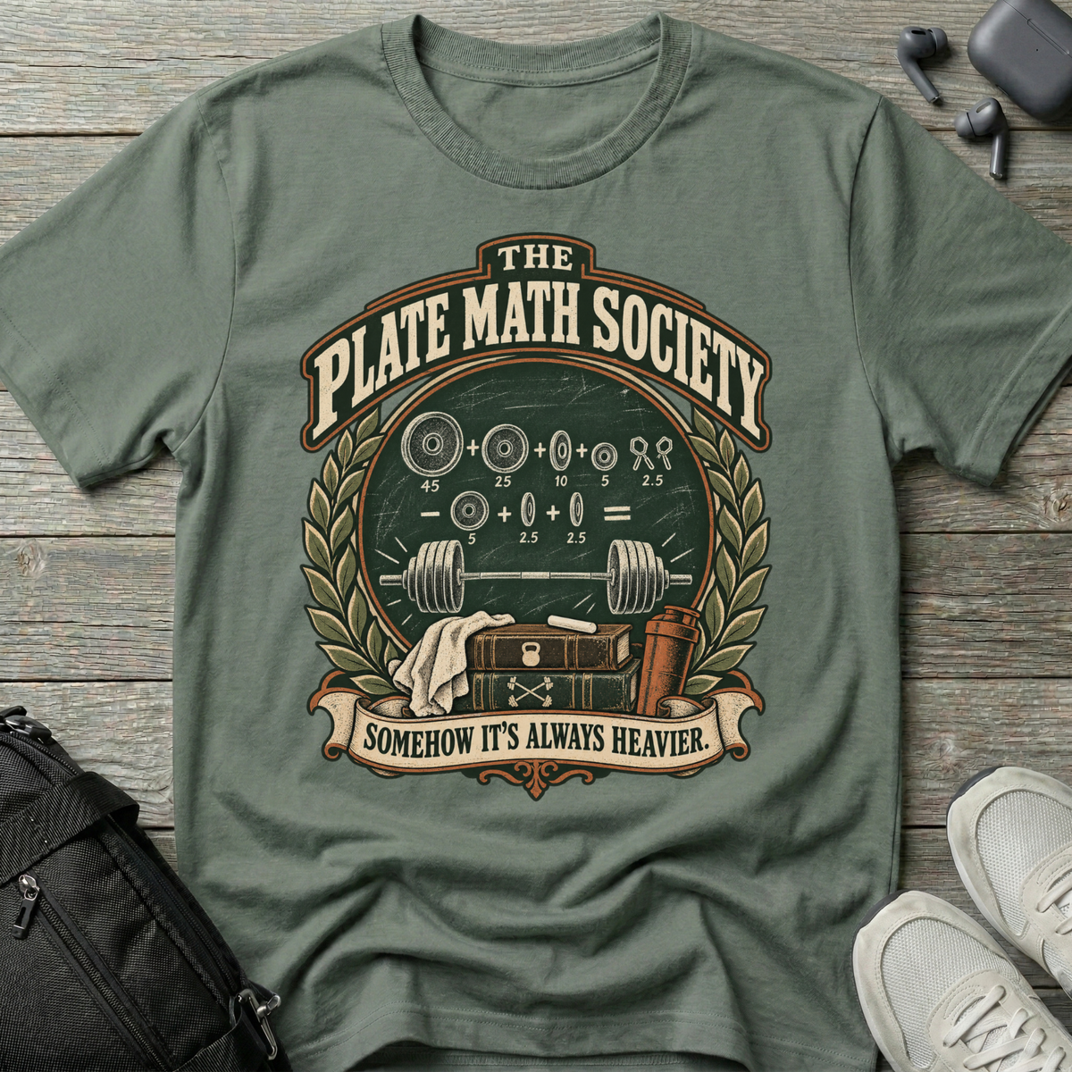 The Plate Math Society T-Shirt