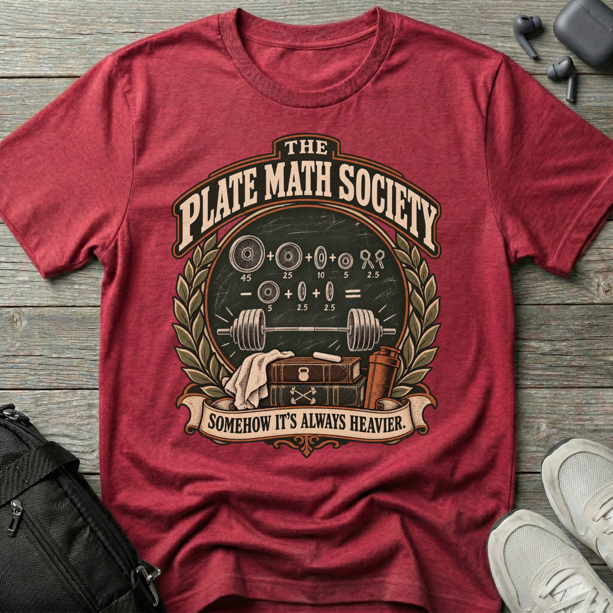 The Plate Math Society T-Shirt