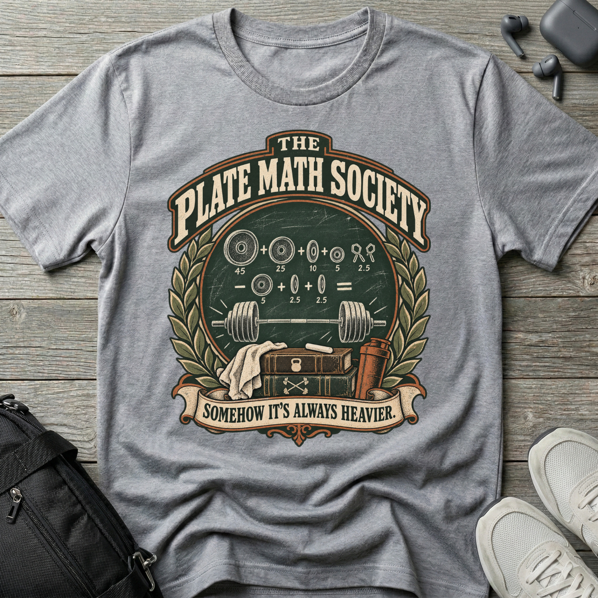 The Plate Math Society T-Shirt