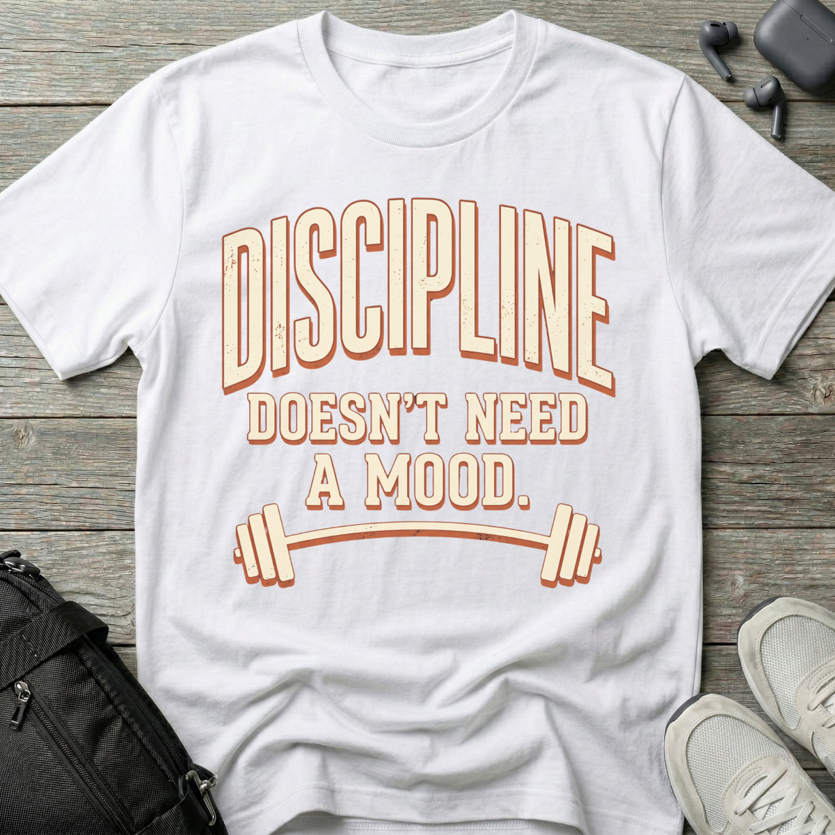 Discipline Doesn’t Need A Mood T-Shirt
