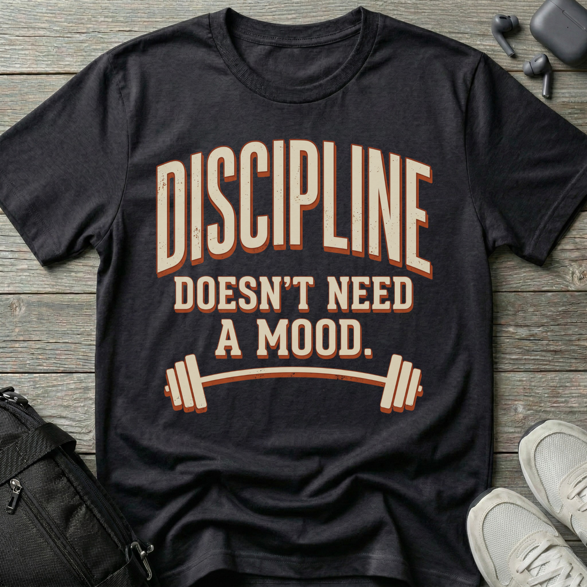 Discipline Doesn’t Need A Mood T-Shirt